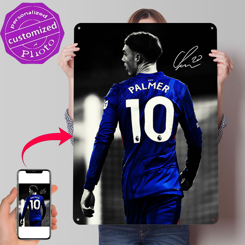Retro Gaming Jersey - Camisa Cole Palmer FC com Textura
