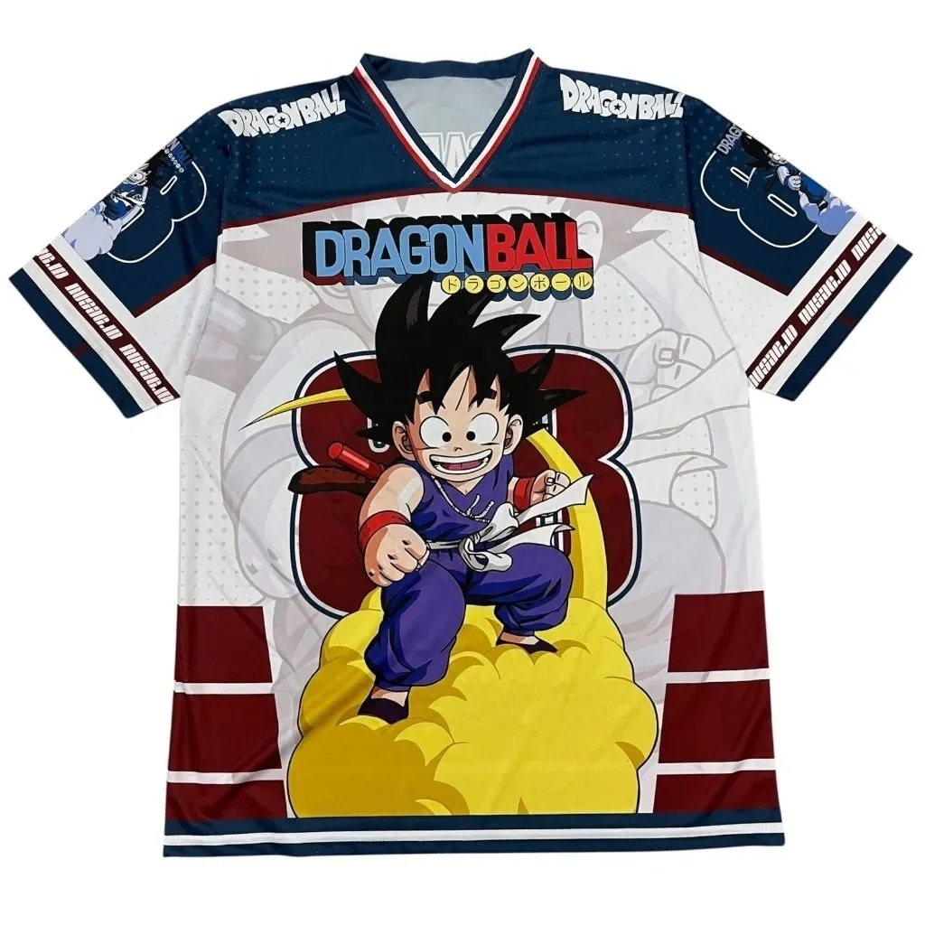 Retro Gaming Jersey - Camiseta Dragon Ball Kid Goku Retro