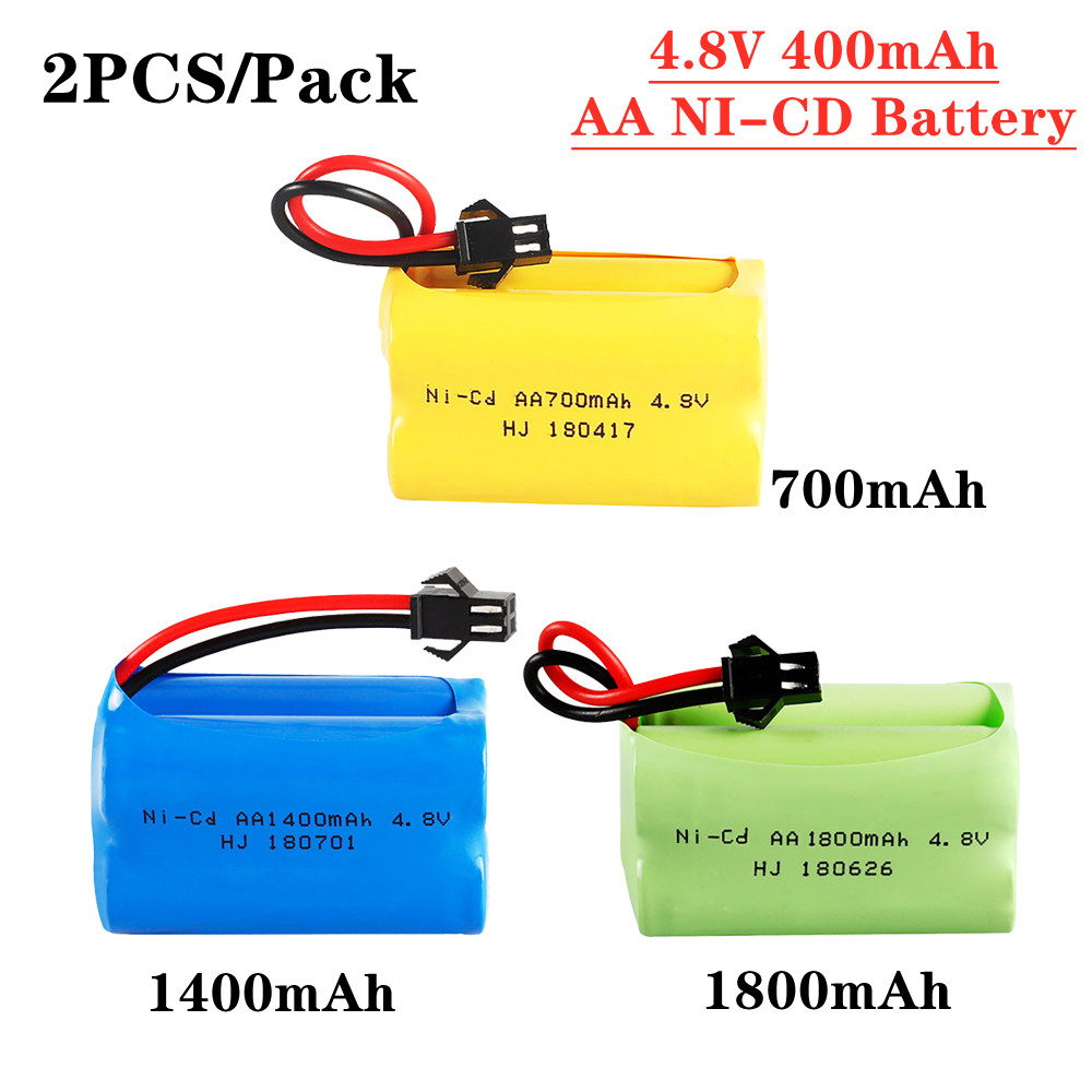 Rechargeable Battery Aa - 4.8v 700/1400/1800mah NiCd Bateria Ni-Cd Bateria