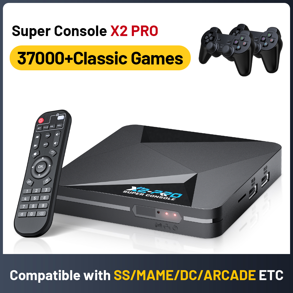 Retro Gaming X2 Pro - Console de Videogame Retro KINHANK Super