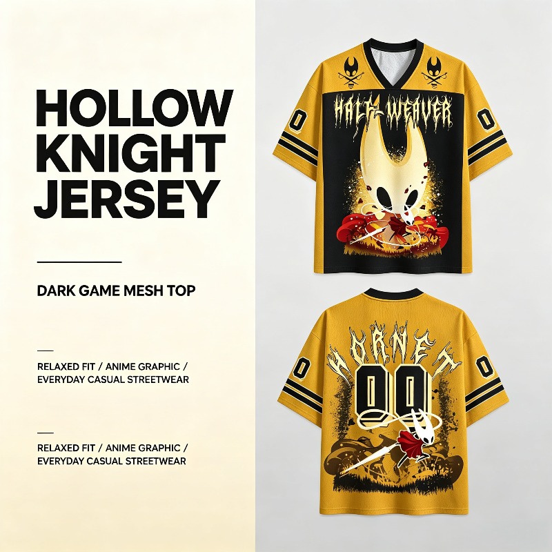 Retro Gaming Jersey - Camisa de Futebol Fantasia Inspirada em