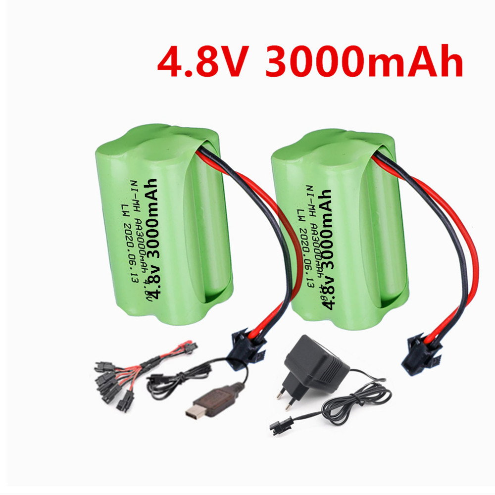Rechargeable Battery Aa - Bateria Recarregável de 4.8v 3000mAh e
