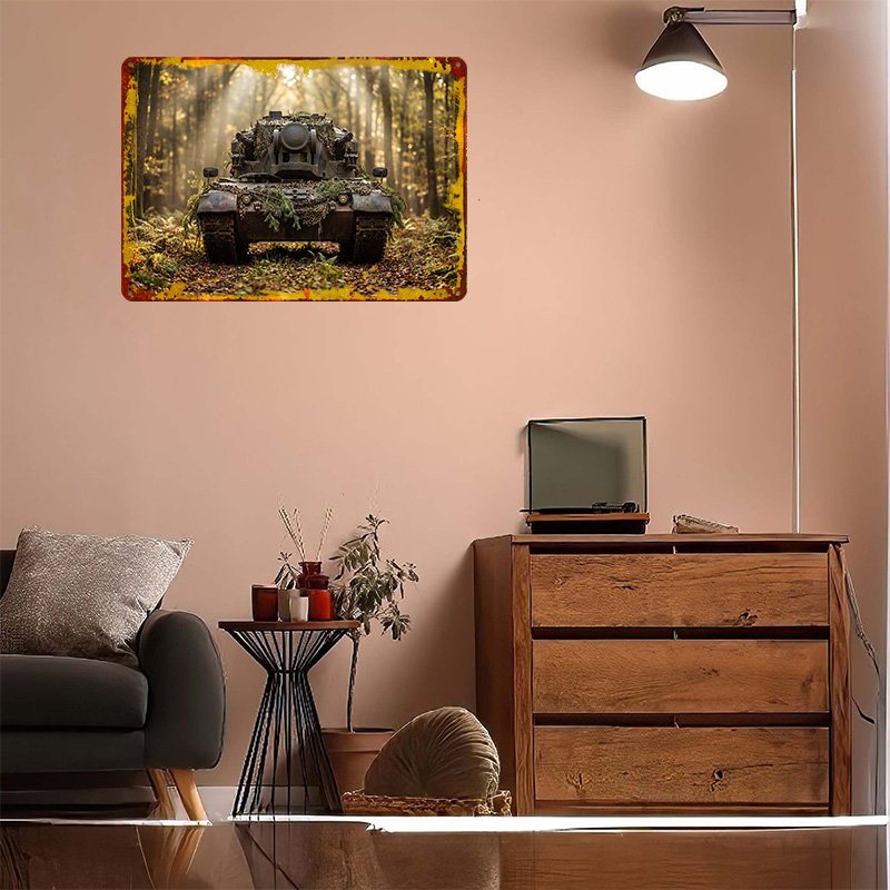 Pôster de Tanque Camuflado em  - Retro Gaming At Home avaliação e preço