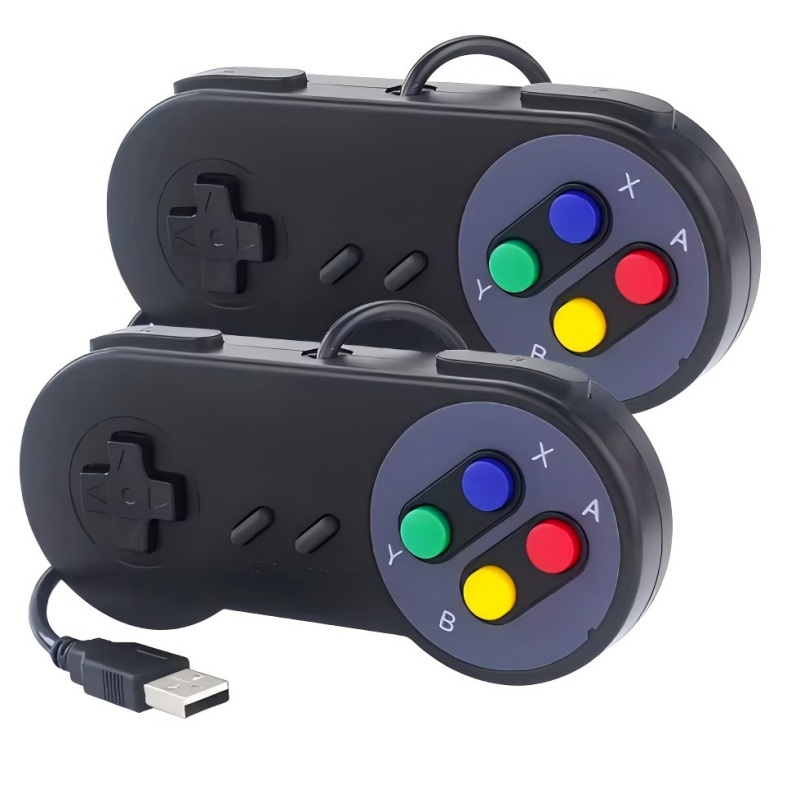 2 Controles USB para Jogos Ret - Retro Gaming Linux avaliação e preço