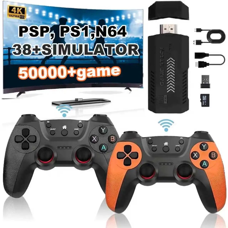 X2Pro TV Game Stick 4K HD Cons - Retro Gaming X2 Pro avaliação e preço