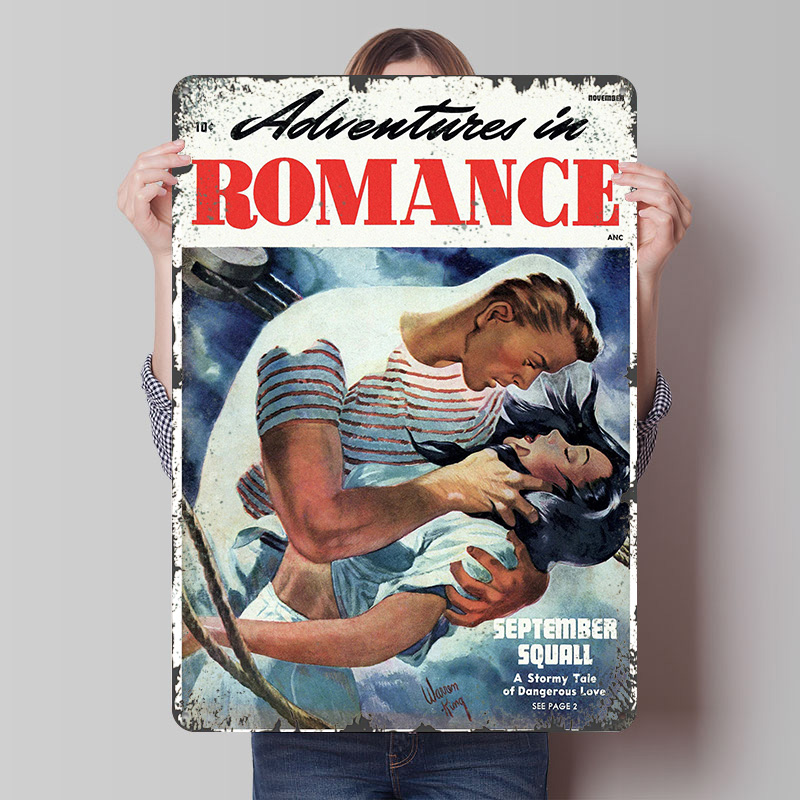 ADVENTURES IN ROMANCE Pôster d - Retro Gaming At Home avaliação e preço