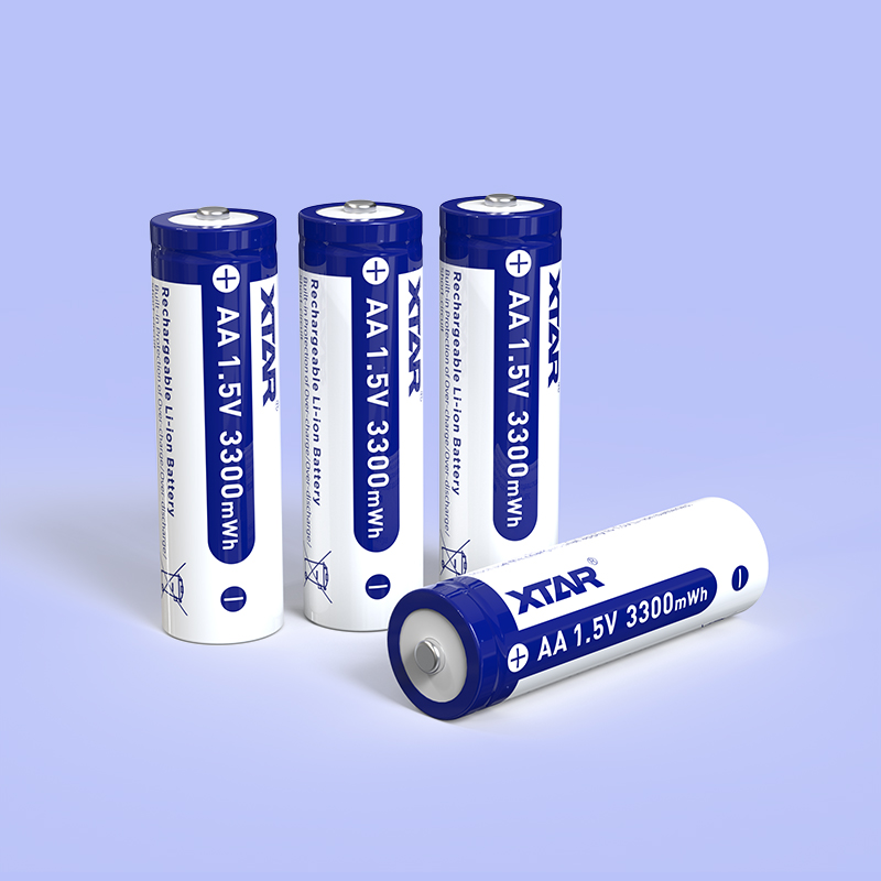 Pacote com 1-8 Baterias Recarr - Rechargeable Battery Aa avaliação e preço