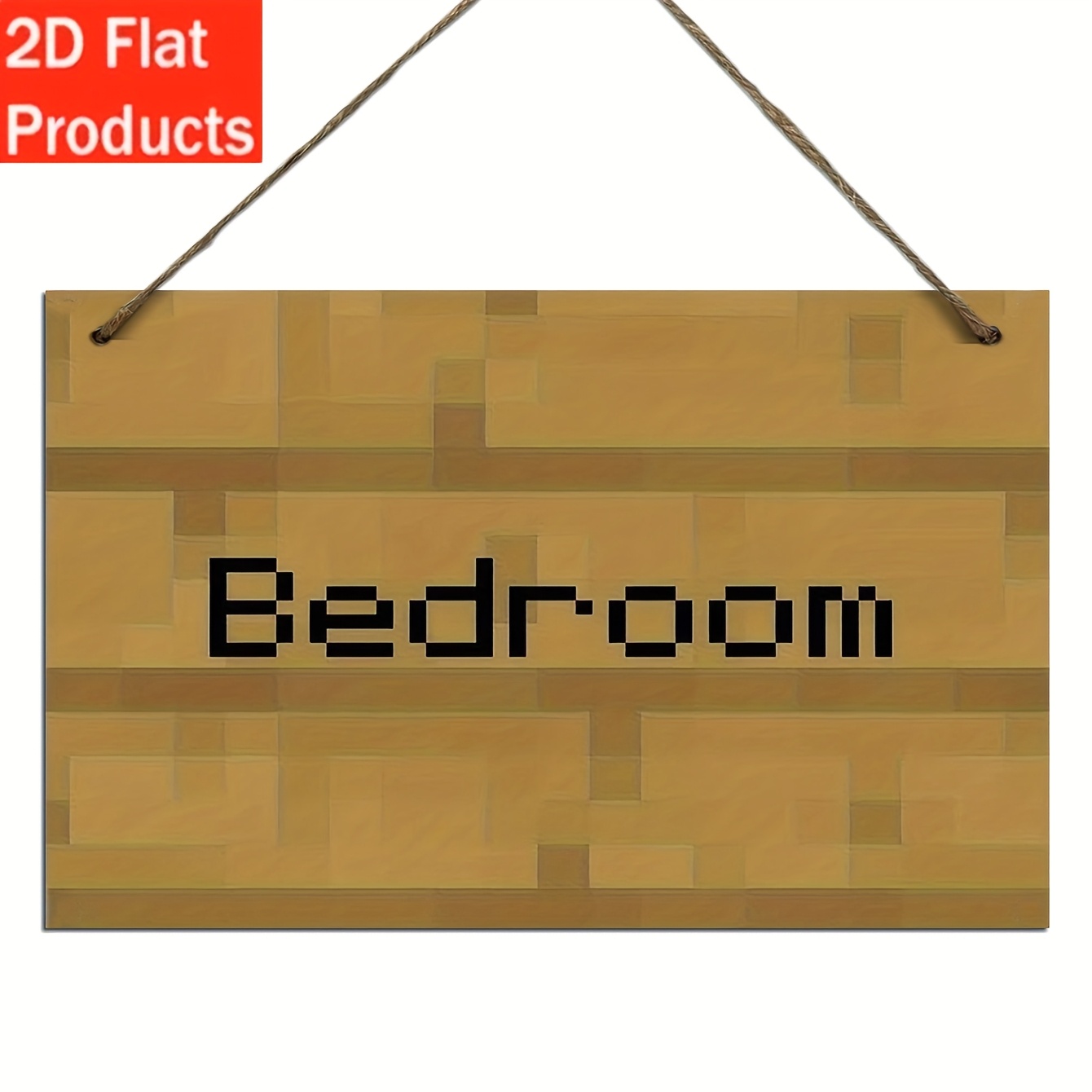 Placa de quarto em pixel art 2 - Retro Gaming Event avaliação e preço