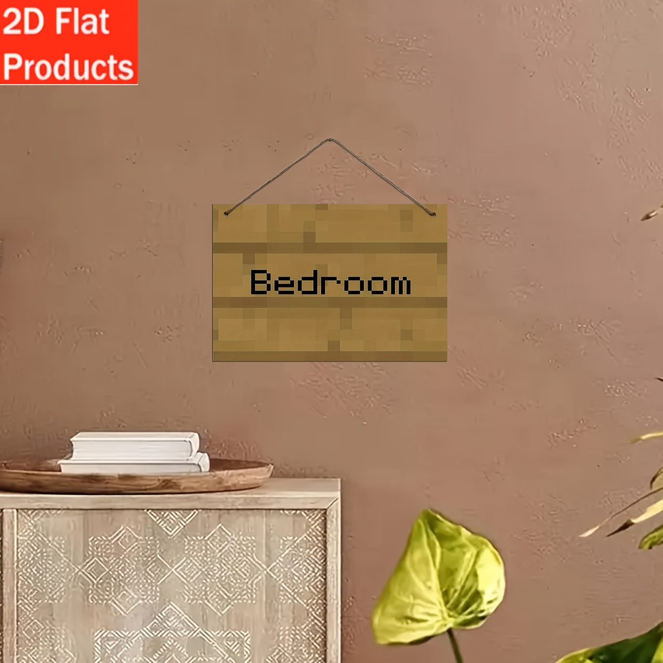 Placa de quarto em pixel art 2 - Retro Gaming Event avaliação e preço