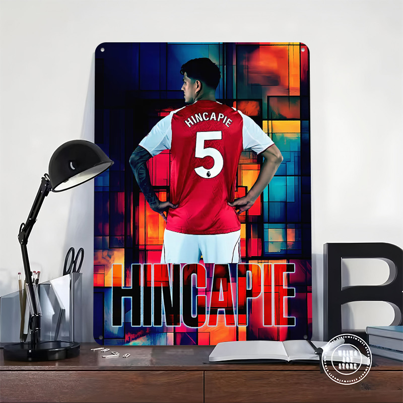 Placa de Metal Vintage Hincapi - Retro Gaming Jersey avaliação e preço