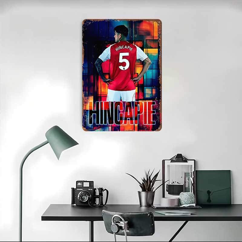 Placa de Metal Vintage Hincapi - Retro Gaming Jersey avaliação e preço