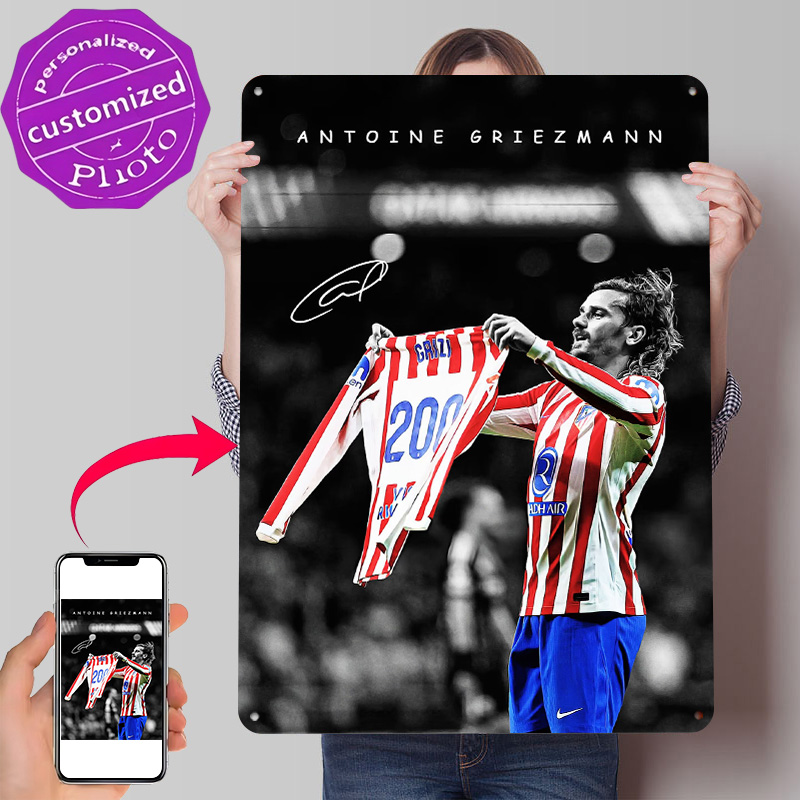 Pôster de Antoine Griezmann co - Retro Gaming Jersey avaliação e preço
