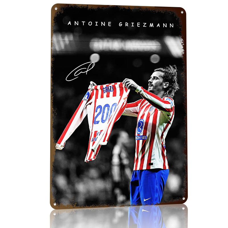 Pôster de Antoine Griezmann co - Retro Gaming Jersey avaliação e preço