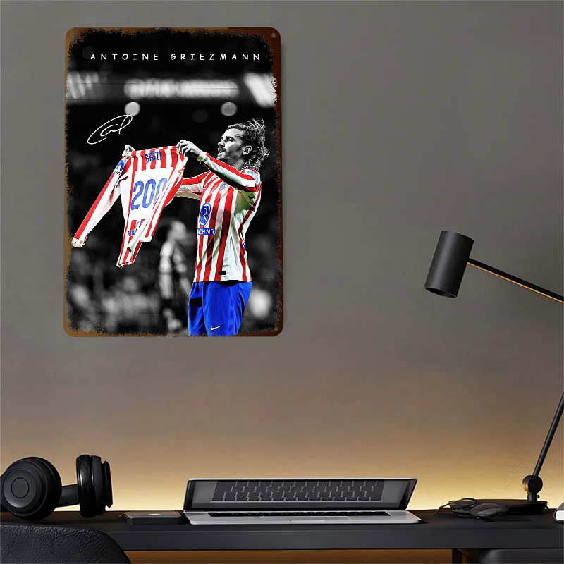 Pôster de Antoine Griezmann co - Retro Gaming Jersey avaliação e preço