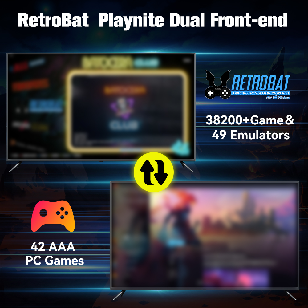Retrobat & playnite sistema hd - Retro Gaming Devices avaliação e preço