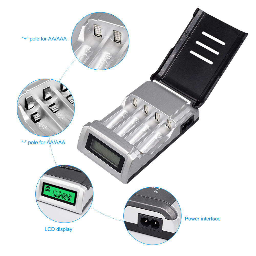 Carregador de Bateria Intelige - Rechargeable Battery Aa avaliação e preço