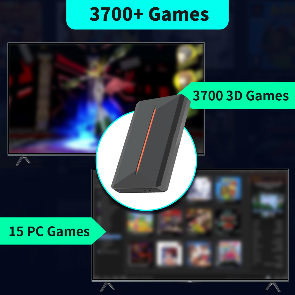Launchbox OS 500GB Portátil Ga - Retro Gaming Devices avaliação e preço