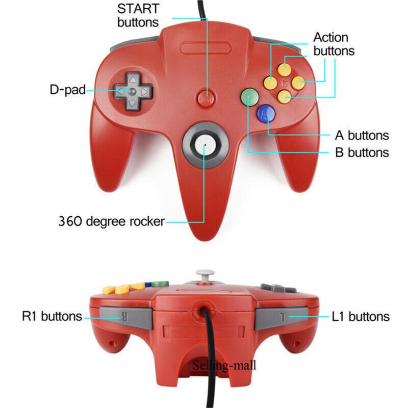 N64 controlador clássico usb c - Retro Gaming Best Console avaliação e preço