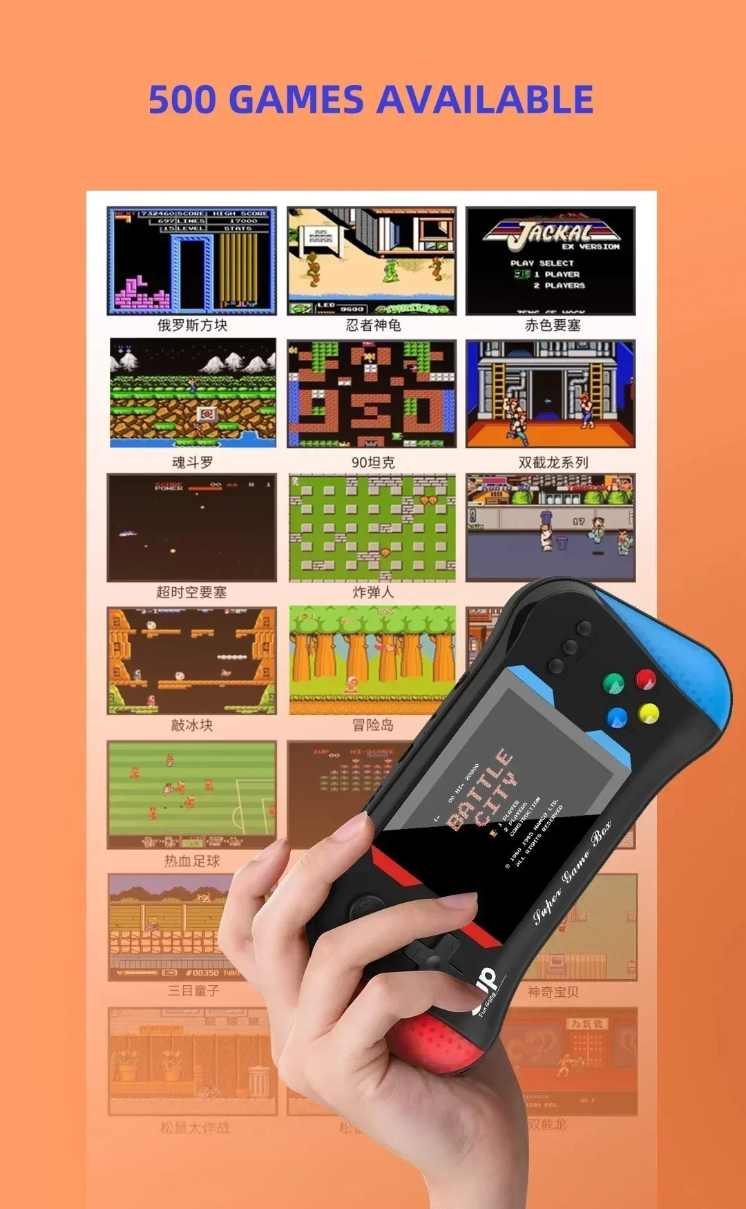 Console de jogo infantil palma - Retro Gaming Machine avaliação e preço