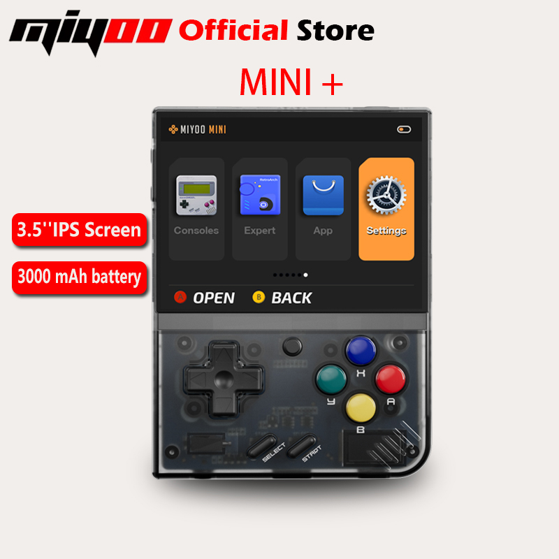 Miyoo mini plus portátil retro - Retro Gaming Linux avaliação e preço