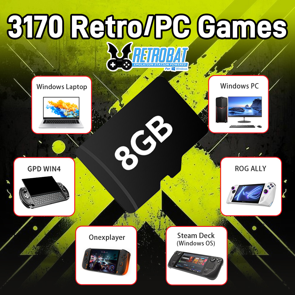 Cartão tf de jogo de 8gb com 3 - Retro Gaming Best Console avaliação e preço