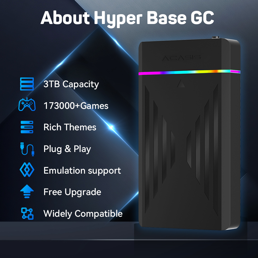 3TB portátil Gaming HDD Launch - Retro Gaming Devices avaliação e preço