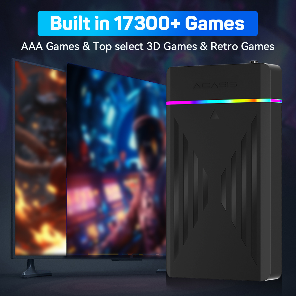 3TB portátil Gaming HDD Launch - Retro Gaming Devices avaliação e preço